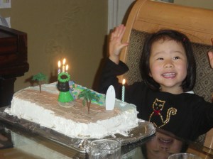 I'm four and I'm cute!