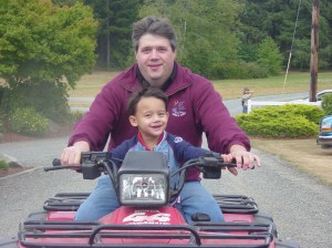 I got three rides and had tantrums each time I had to get off!