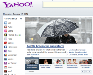 Today on Yahoo!